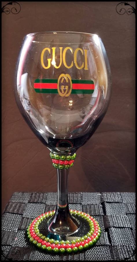 gucci champagne glasses